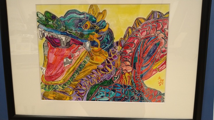 杉田大河絵画展出展作品