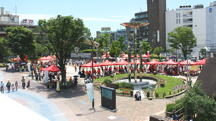 好天の中開催された第43回枚方ふれあいフェスティバル