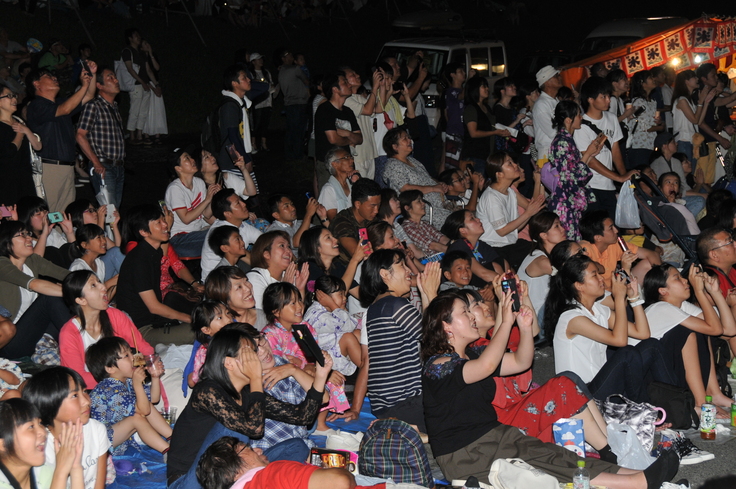 過去の市民納涼花火大会の様子