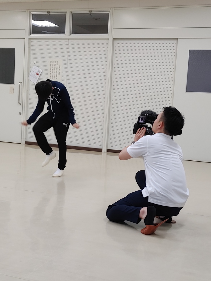 テレポート山陰取材中