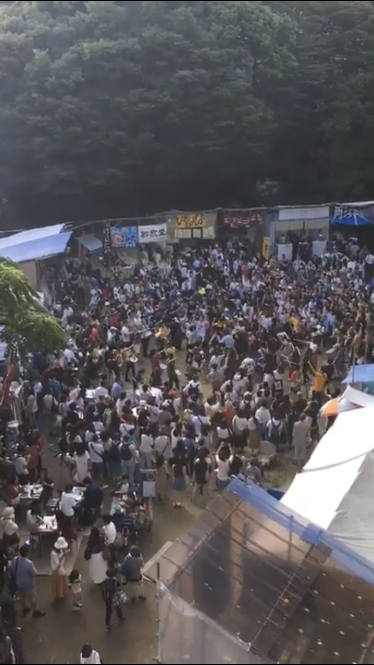 過去の藝祭模擬店の様子