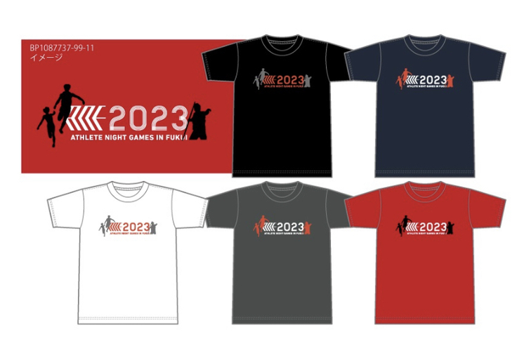 ANG2023サポーターズＴシャツデザイン完成 ANG2023 福井から世界へ