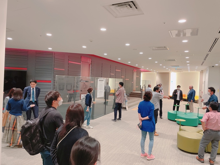 当日使用する会場　ホワイエ