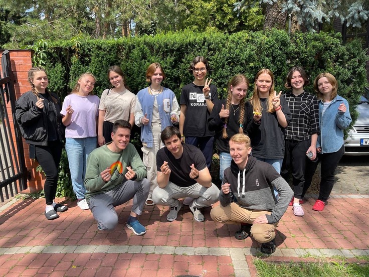 ポーランドに避難するウクライナの友人