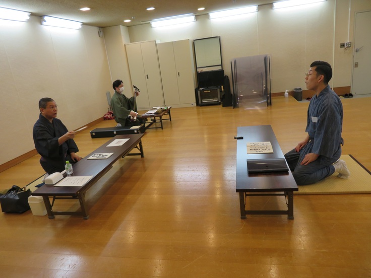 竹本研修（葵太夫師・檜枝）