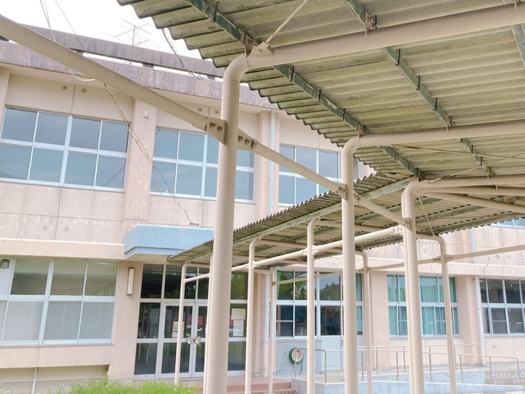 最初に使わせていただいた廃校