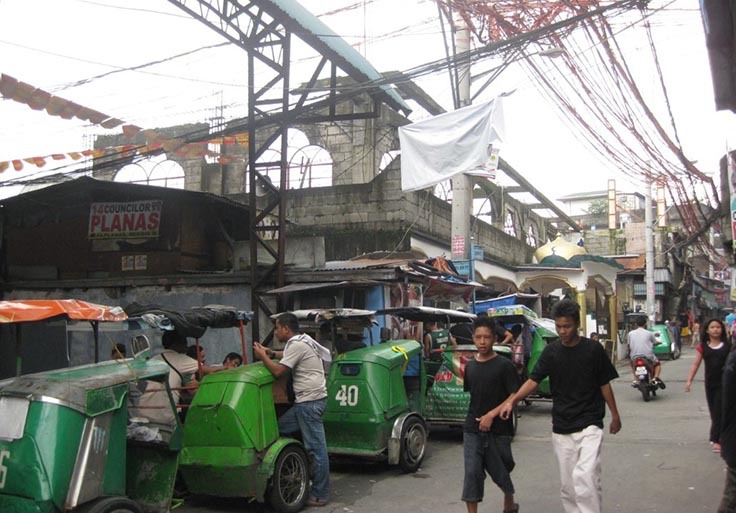 フィリピン時代、フィールドワークをしていたマニラ首都圏のムスリムコミュニティの様子（2012年）