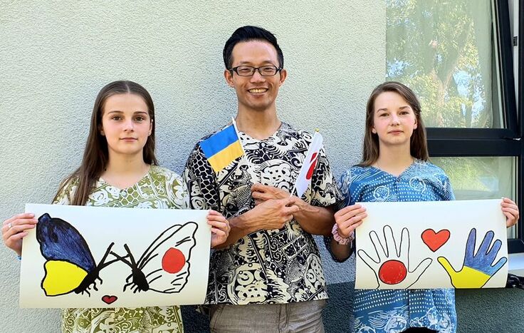 ウクライナの子供たちからのお礼とお願い