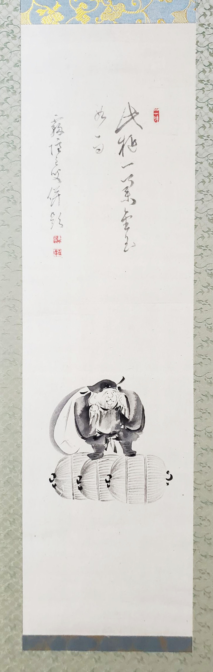 こうした墨蹟をまとめた図録やカレンダーをリターンに設定します。