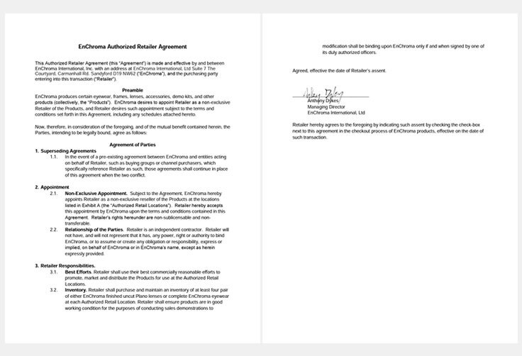 エンクロマ販売許可証