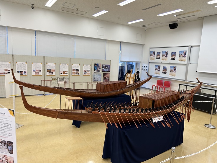 第2の太陽の船、第1の太陽の船の1/10模型