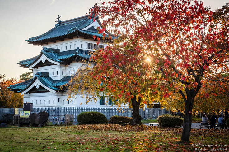 秋の弘前公園2
