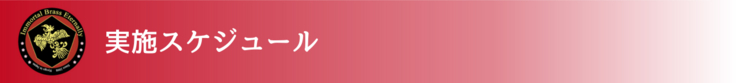 実施スケジュール
