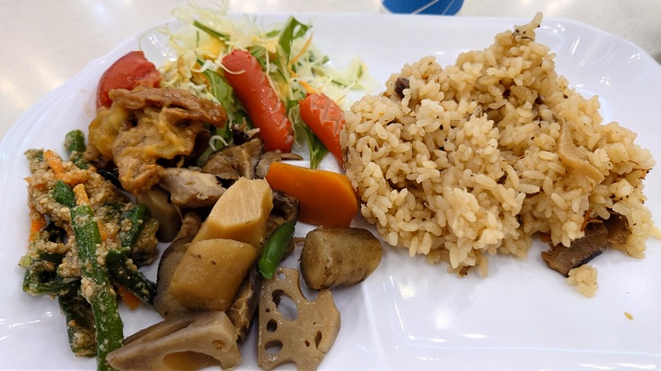東横インの朝食（１日目）