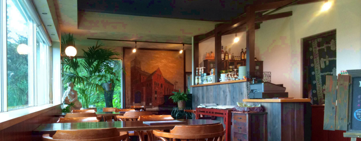 カフェ店内の様子