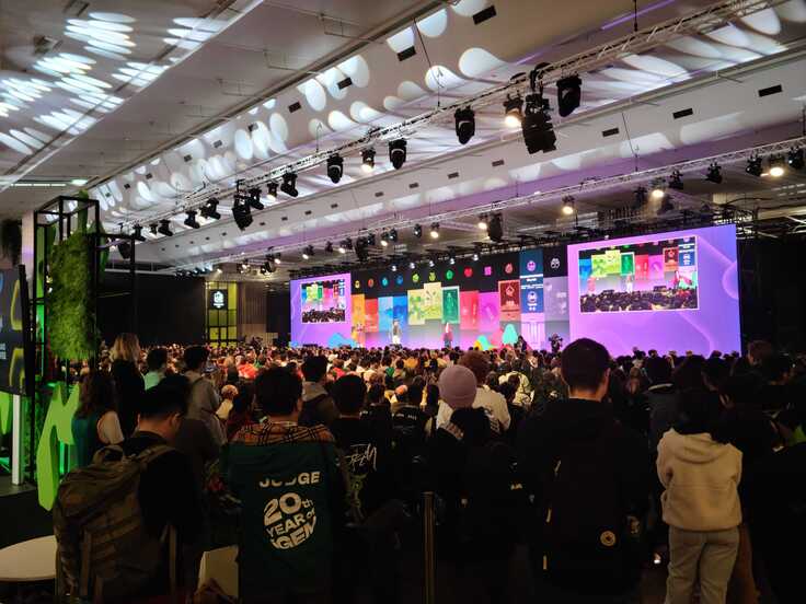 iGEM Competition会場での様子