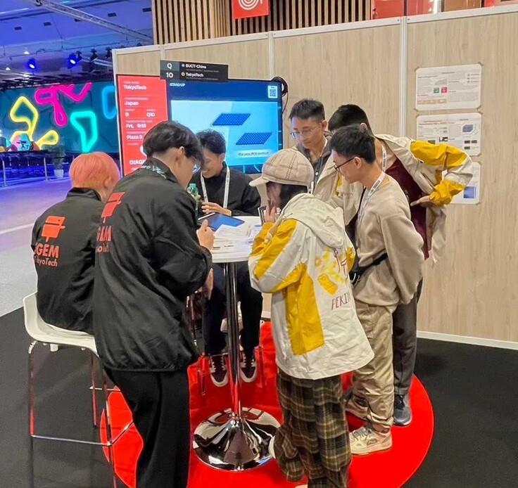 iGEM Competiton会場での様子2