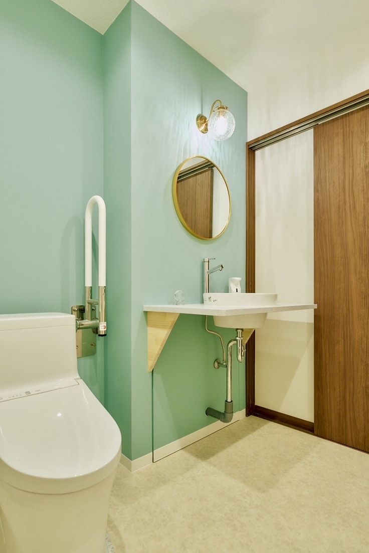 バリアフリーなトイレ