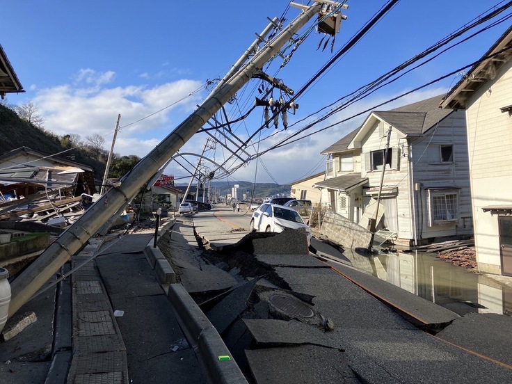 自宅近くの道路