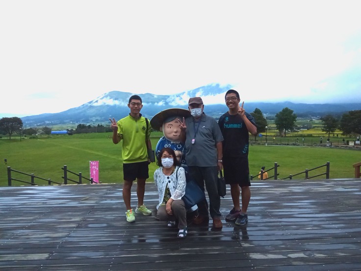 ホームステイ先での写真①