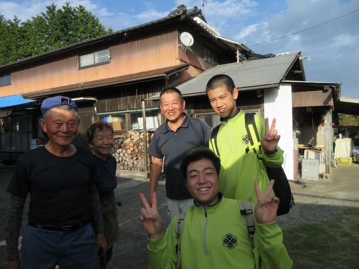 ホームステイ先での写真②