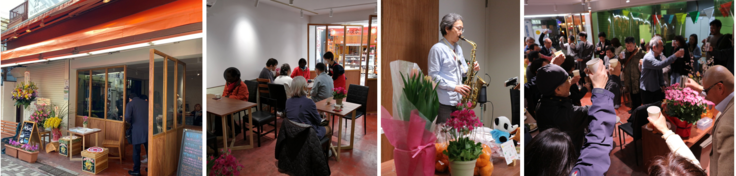 十号のいえオープンの様子