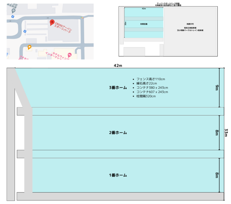 アーバンスポーツパーク図面