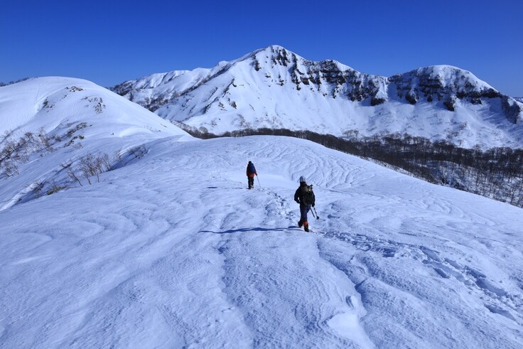 日本三百名山経ヶ岳ガイド登山