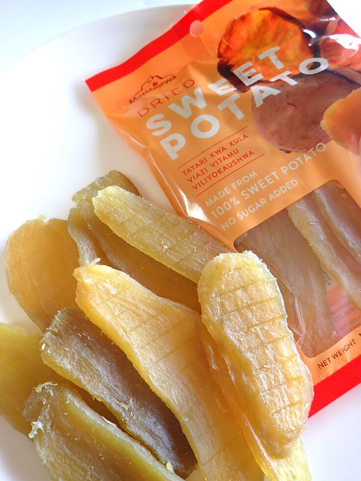 タンザニアで販売しているMatoborwa社の干しいも