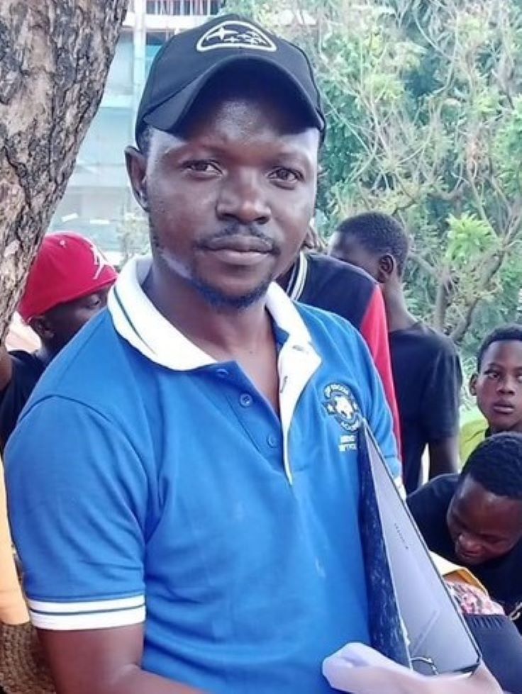 AYDF代表Kibande Moses Daniel。彼は元ストリートチルドレンです。