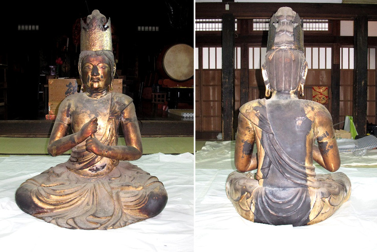 大日如来坐像の調査