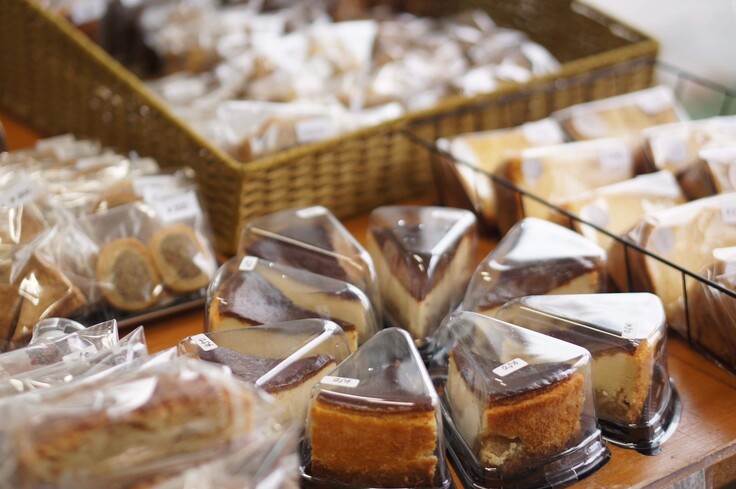 マルシェで売られているお菓子