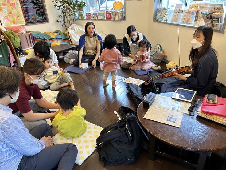 親子でリトミック