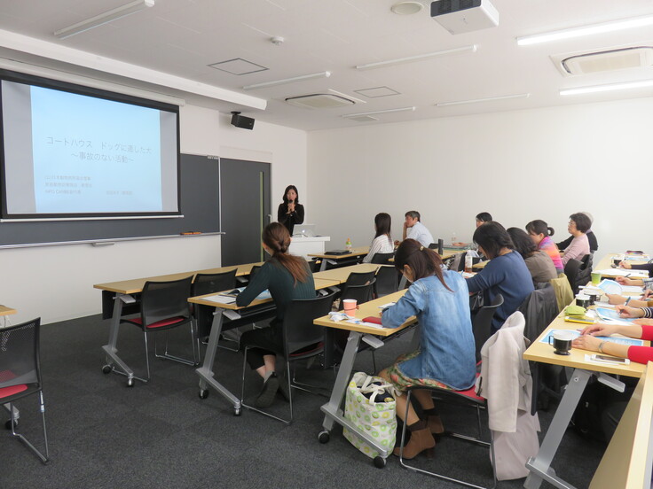 日本福祉大学東海キャンパスにて（2018年）