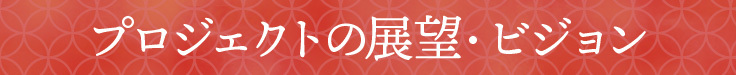 プロジェクトの展望・ビジョン