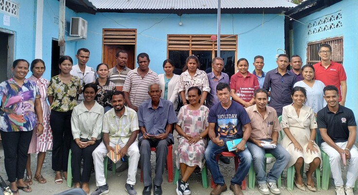 教員研修での集合写真