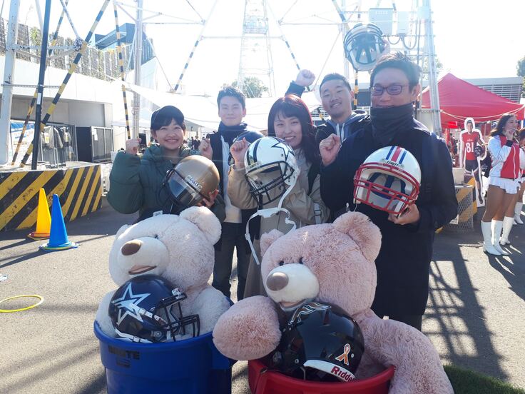 あるっこ×アメフト散歩