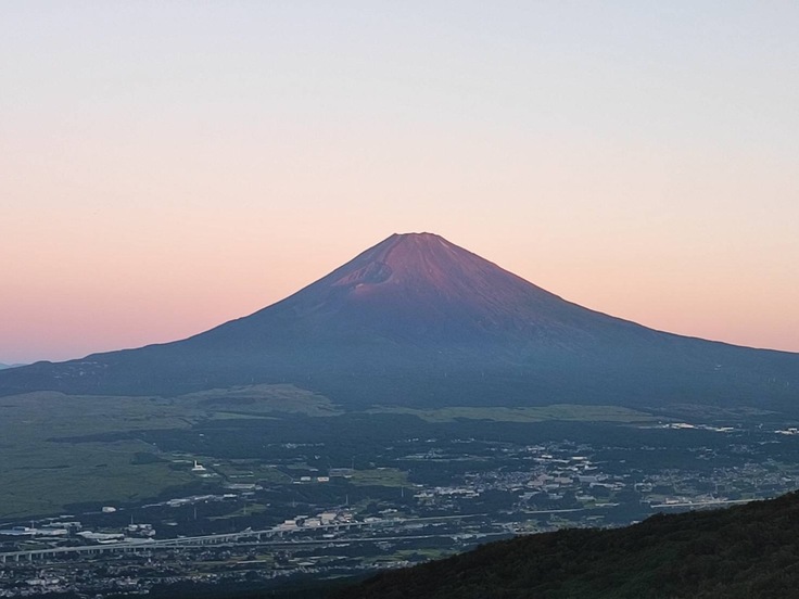 静岡の好きな景色・赤富士