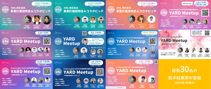 月例ピッチイベントYARD Meetup