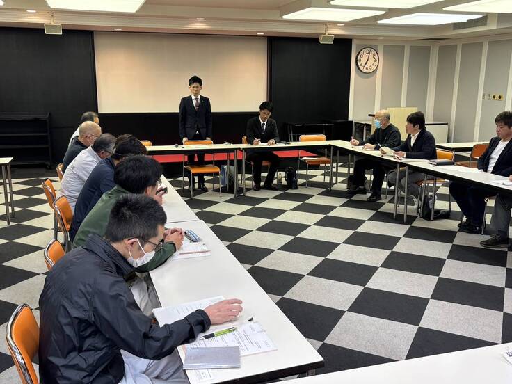 おおむた「大蛇山」まつり振興会　実行委員会の様子