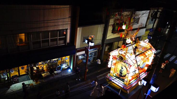 七夕まつり俯瞰