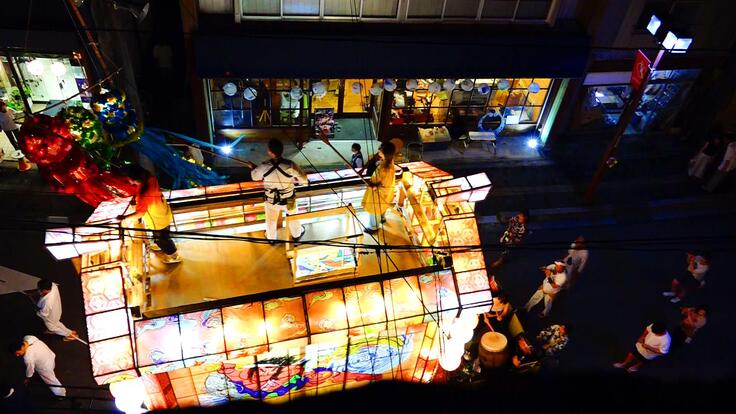 七夕まつり俯瞰2