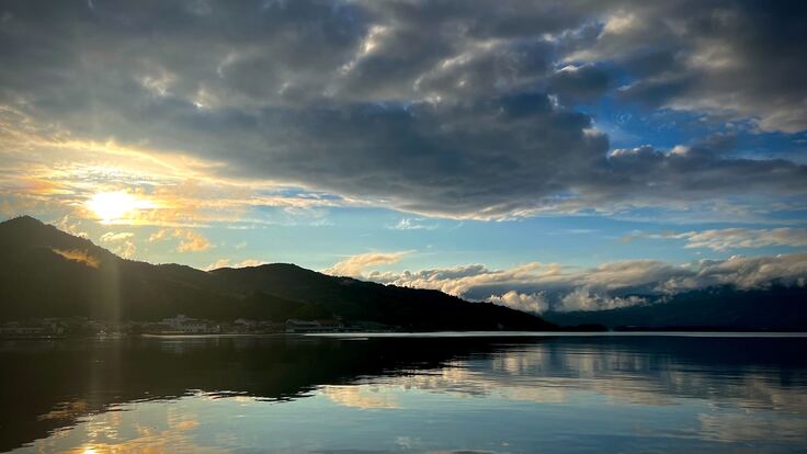 メイン会場から見える美しい海