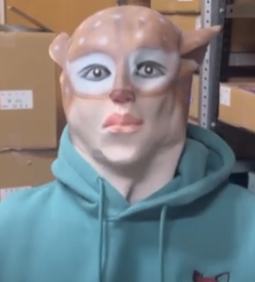 リアルはっぴーちゃん（中身シャイなおっさん）