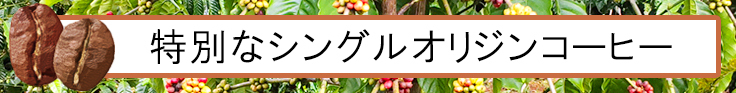 シングルオリジンコーヒー