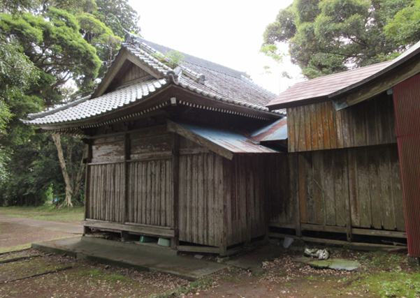 三嶋神社老朽化