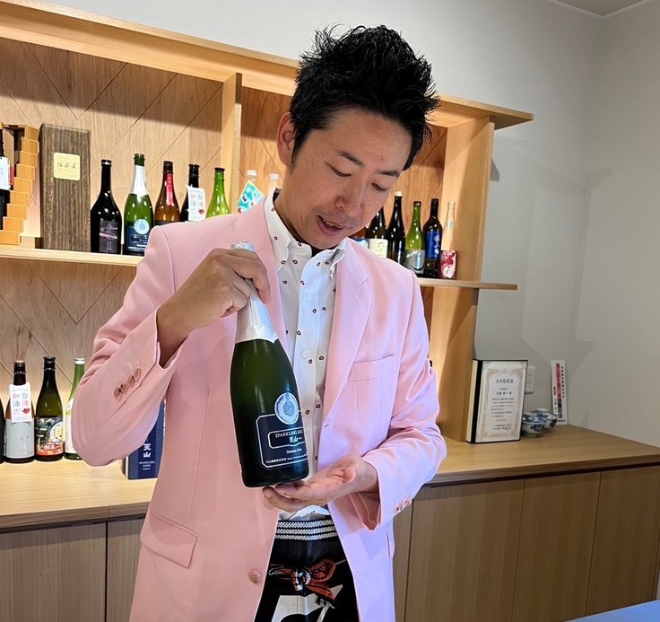 新しく新設したバーカウンターにて