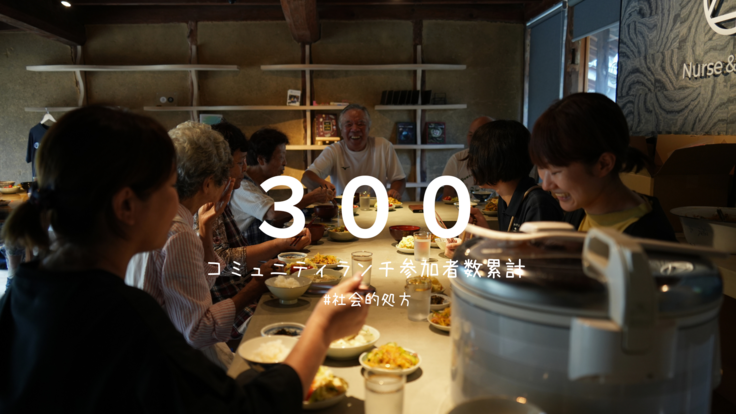 コミュニティランチ参加者数累計