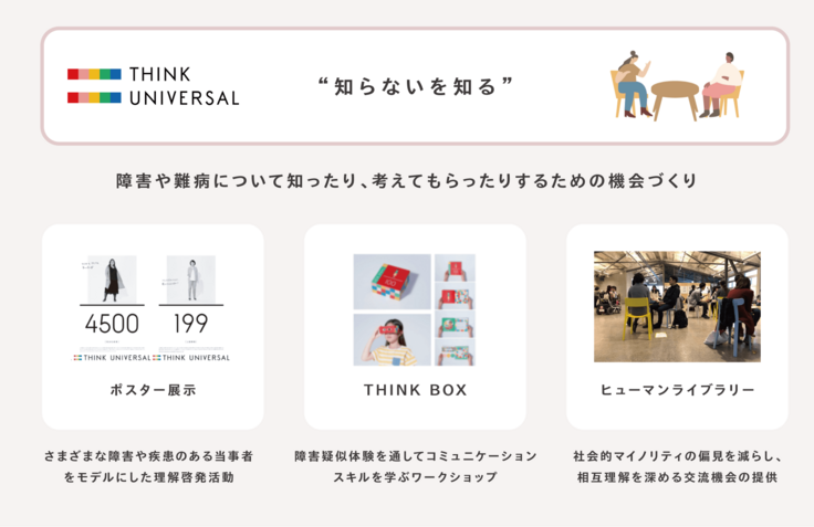 THINK UNIVERSAL 知らないを知る