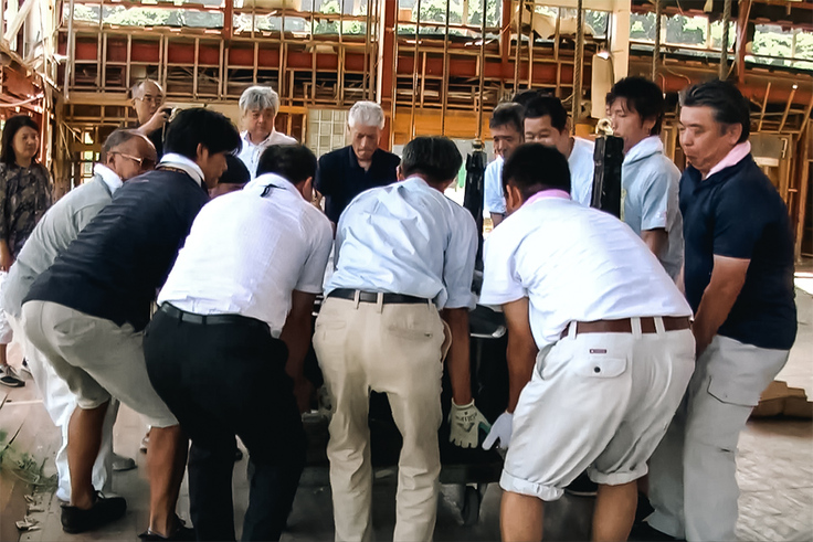 釜石市・唐丹小学校被災ピアノ